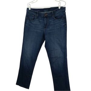 LOFT Women’s Modern Cuffed Crop Denim Jeans